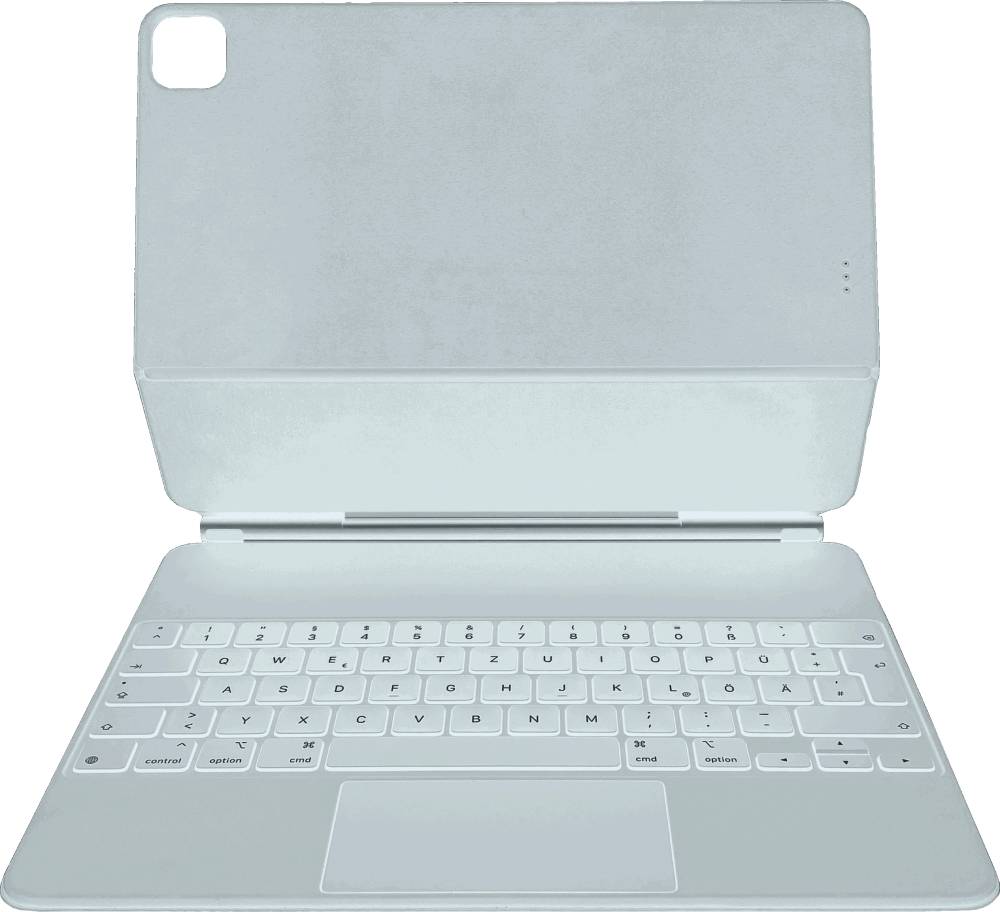 Magic Keyboard 11-inch iPad Pro (1st generation, 2nd generation, 3rd generation); 10.9-inch iPad Air (4th generation), weiß