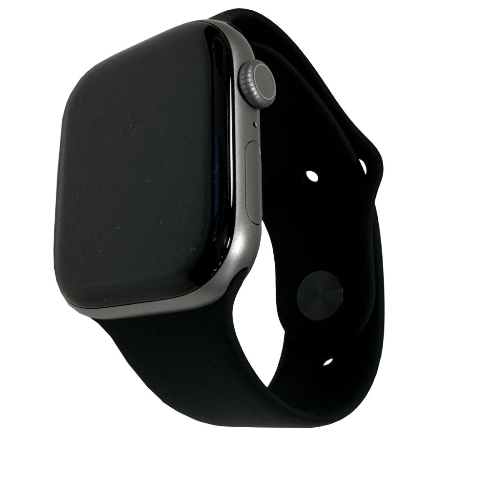 Apple Watch Series 11 GPS – 42 mm – Space Grau Aluminium – Sportband Schwarz (S/M)