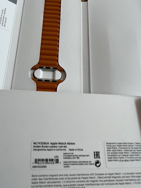 Apple - Uhrarmband für Smartwatch - Größe M/L - Golden Brown - für Watch (42 mm, 44 mm, 45 mm, 49 mm