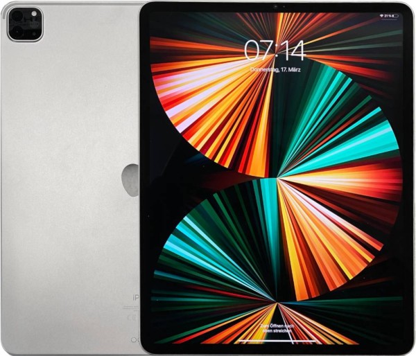 iPad Pro 12,9" 5.Gen,256GB Silber Wi-Fi+Cellular, MHR73FD/A