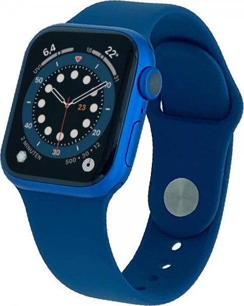 Apple Watch Series 7 - Blau - 41 mm - Abyssblau - Aluminium MKN13FD/A