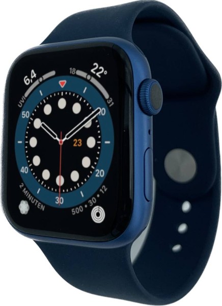 Watch Series 7, GPS, 45mm Aluminium blau mit Sportarmband Abyss Blue